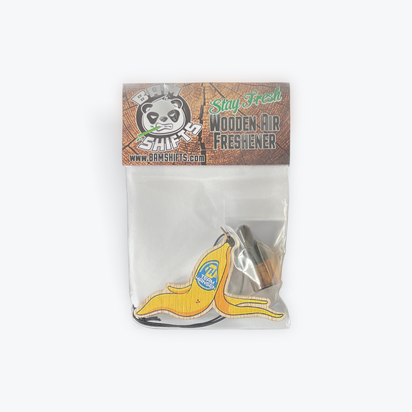 Bam Shifts Wood Air Freshener