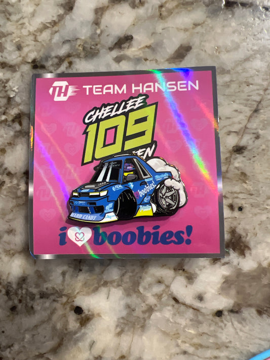 Limited edition Chellee 2026 Livery collab with Keep A Breast Foundation