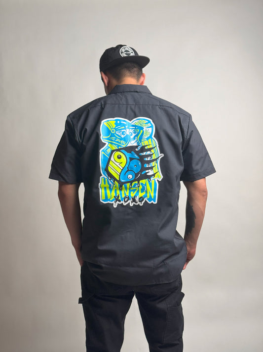 Shred Til Death - Team Hansen 2025 Dickies Mechanic Shirt