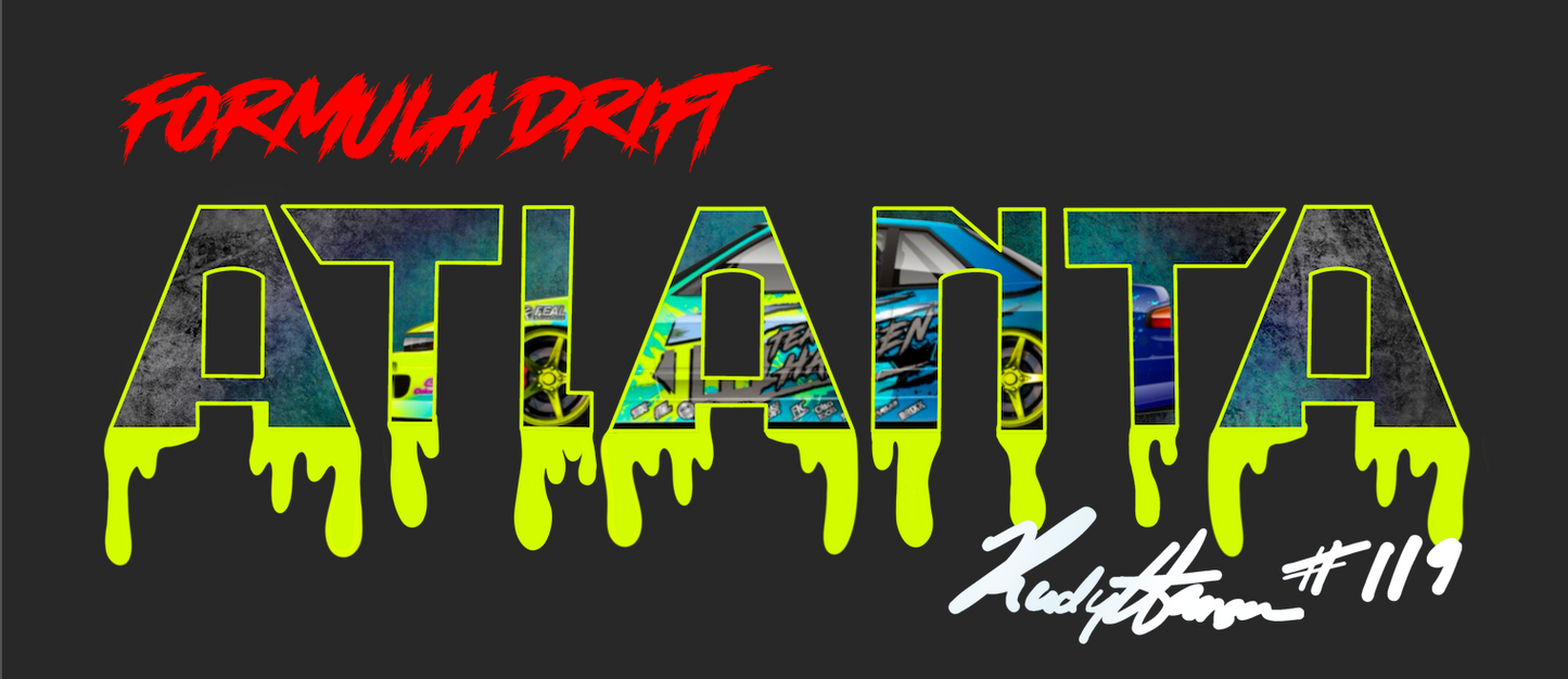 Team Hansen Formula Drift 2024 ALL 8 Rounds Sticker Collection